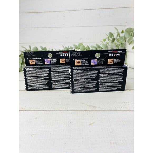 2 Pair ARDELL EYELASHES Faux Mink #812 #811 Knot Free - Picture 4 of 6